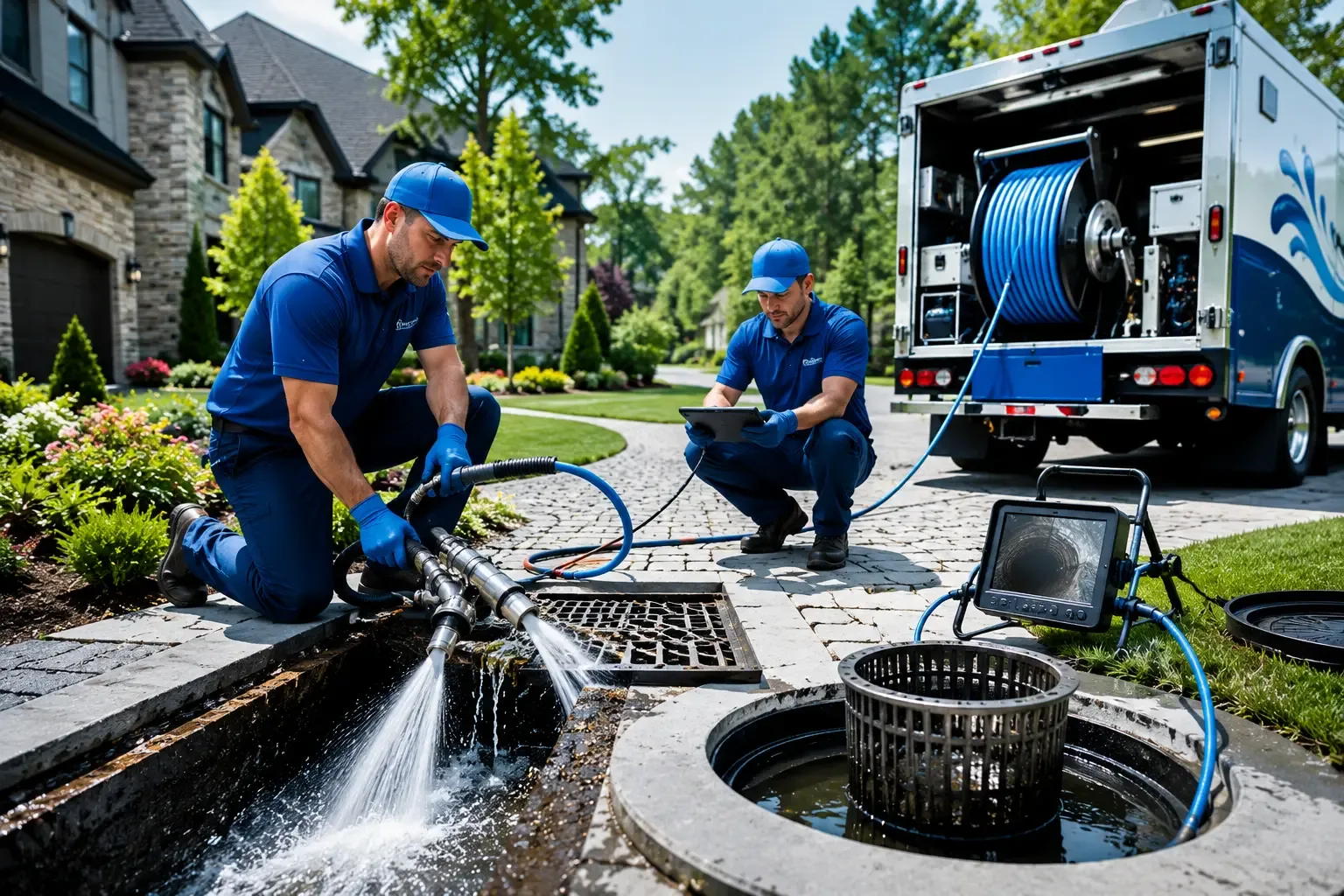 Local outdoor drain cleaning professionals in Nanty Glo, PA